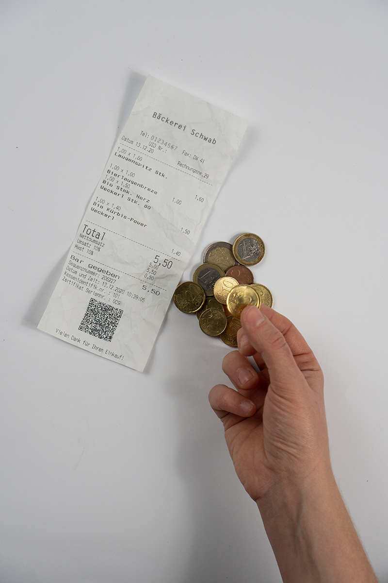 Umgang mit Bargeld